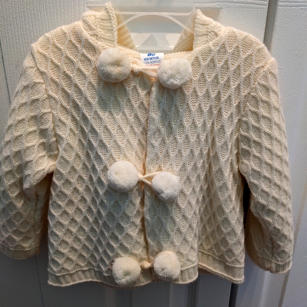 Hooded Baby Sweater
